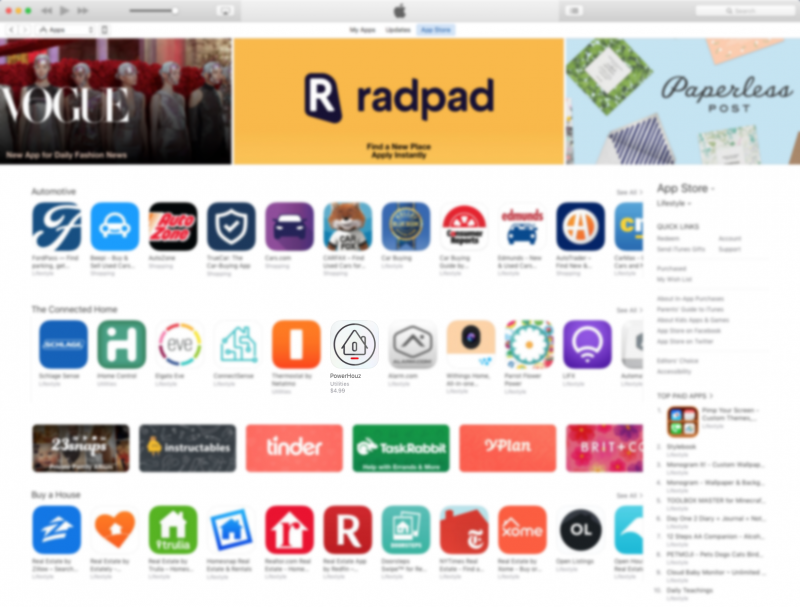PowerHouz, the HomeKit Home Automation App, now Featured in the Apple AppStore